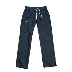 Figs womens kade cargo scrub pants black small